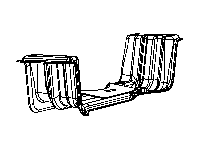 Mopar 52124631AC CROSSMEMBER-Transmission