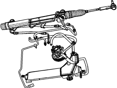 Jeep Commander Rack And Pinion - 52090488AC