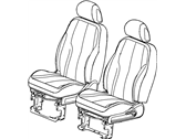 Mopar 1CW491D5AA PANEL-FRONT SEAT BACK