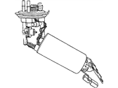 Dodge Neon Fuel Filter - 4546610 Filter-Fuel Pressure Regulator