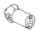 Dodge Daytona Wiper Motor - 4467258 Motor, Wiper