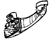 Mopar XU82DX8AC HANDLE-EXTERIOR DOOR