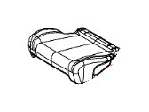 Mopar 1YS05DX9AB COVER-REAR SEAT CUSHION