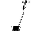 Mopar 52128345AF PEDAL-BRAKE