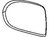 Mopar 68000018AA GLASS-MIRROR REPLACEMENT