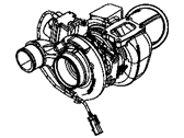 Dodge Ram 3500 Turbocharger - 68048234AA Turbo