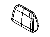 Mopar 1UP09DX9AA HEADREST-SECOND ROW