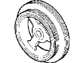 Dodge Caravan Crankshaft Pulley - 4694268 DAMPER-Engine Vibration