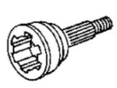 Chrysler Imperial CV Joint - 4384702 Joint Component, Outer W/2.2 Efi (Gkn)