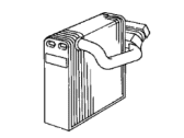 Chrysler Cirrus Evaporator - V9900004 EVAPORATOR-Air Conditioning