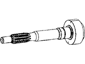 Mopar 5143849AA SHAFT-INPUT