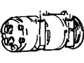 Jeep Cherokee A/C Compressor - 55037214AF Air Conditioning Compressor