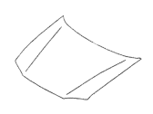 Dodge Colt Hood - MB861655 Hood