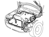 Mopar 56055298AD WIRING-HEADLAMP TO DASH