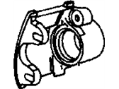 Chrysler Cirrus Brake Caliper - 4856922 Disc Brake Caliper