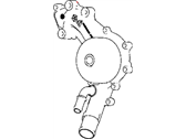 Mopar 5184498AJ PUMP-WATER
