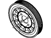 Dodge Nitro Crankshaft Pulley - 68027598AA Crankshaft Damper