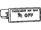 Mopar 5166075AA LAMP-PASSENGER AIRBAG