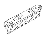 Dodge Ramcharger Cylinder Head - R5852480 Head-Cylinder