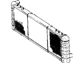 Jeep Comanche Radiator - 52028537 Engine Cooling Radiator