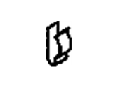 Mopar MB604627 SPRING-ASH RECEIVER