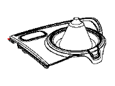 Mopar 1YS01HL1AB HOUSING-CONSOLE SHIFTER