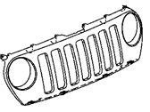 Jeep Liberty Grille - 5JJ86ARHAE Radiator Grille