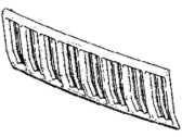 Jeep Wagoneer Grille - 5AF96JX8 Radiator Grille