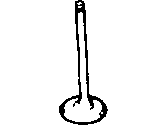 Jeep Comanche Intake Valve - 33003515 Intake Valve