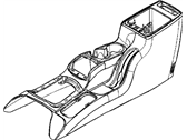 Jeep Liberty Center Console Base - 1BA081DHAA Base Console