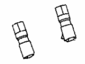 Chrysler Imperial Lash Adjuster - 4387678 Engine Valve Tappet