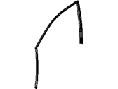 Mopar 5116398AC WEATHERSTRIP-FRONT DOOR BODY MOUNTED