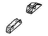 Mopar 56052669AA BRACKET-REAR SEAT