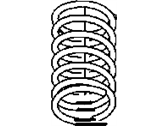 Dodge Durango Coil Springs - 52113266AA Rear Coil Spring