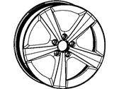 Wheel Aluminum MOPAR 1TH59DX8AB