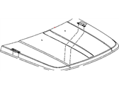 Dodge Nitro Hood - 55360878AB Hood Panel