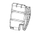 Mopar 7AU71NR3AA Rear Seat Back Cover
