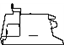 Mopar 5003185AA Holder-Cup Holder