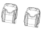 Mopar 7CS70DX9AA COVER-FRONT SEAT BACK