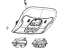 Mopar 6AU89MS7AA Lamp-Overhead