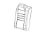 Mopar 6XM81JRRAA Cover-Rear Seat Back