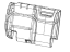Mopar 7AU68STTAB Cover-Rear Seat Back