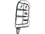 Mopar 5026591AJ Key Fob-Integrated Key Fob