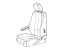 Mopar 7CZ09PMHAA Cover-Front Seat Cushion
