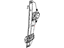 Mopar 68014950AA Rear Door Window Regulator