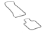 Mopar 5YR701B5AC Mat Kit-Front & Rear