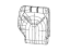 Mopar 7BC73LA3AA Rear Seat Back Cover