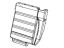 Mopar 5YT63XDBAA Rear Seat Back Cover Left