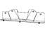 Mopar 5058572AB Seal-Radiator Upper