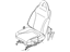 Mopar 4897360AA RECLINER-Front Seat Back